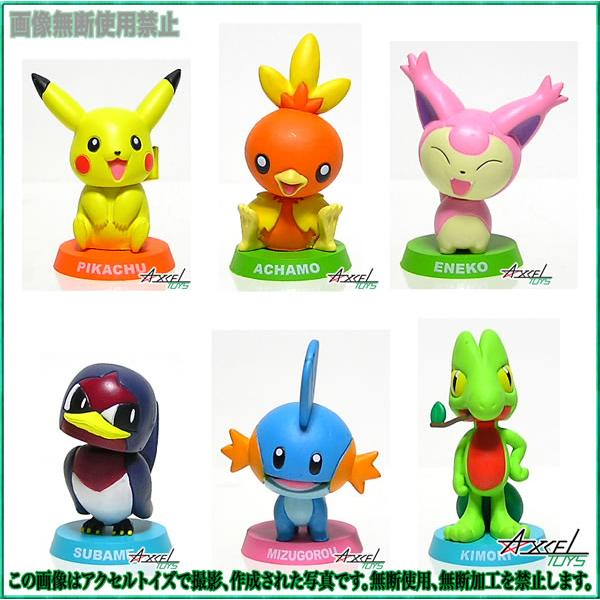 TOMY ポケモン ポーズフィギュア　アドバンスジェネレーション　全5種セット コナミデジタルエンタテインメント ポケットモンスター アドバンス