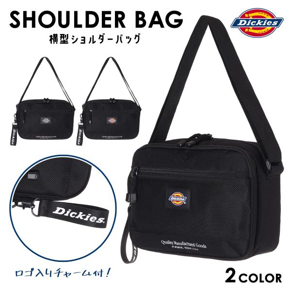Dickies ショルダーバッグ ポリエステル 軽量 メンズ レディース ディッキーズ 通勤 通学 旅行 おしゃれ ブランド 【ポリエステルSD】