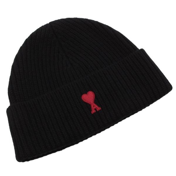 AMI Alexandre Mattiussi アミパリス ニット帽 ビーニー ブラック