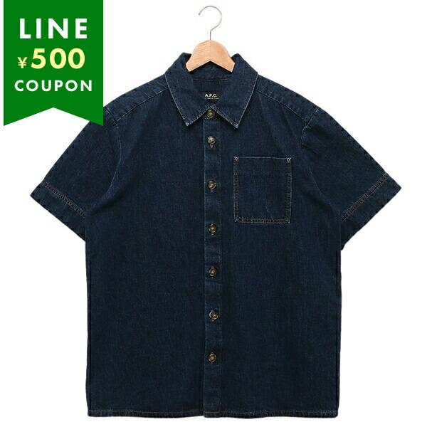 A.P.C. アーペーセー シャツ ブラウス デニムシャツ ブルー メンズ APC 