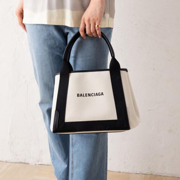BALENCIAGA バレンシアガ トートバッグ カバ Sサイズ ホワイト BALENCIAGA バレンシアガ トートバッグ カバ Sサイズ ホワイト