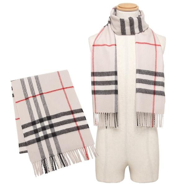 バーバリー マフラー メンズ レディース ジャイアントチェック クラシック チェック 168 30cm カシミア100 スカーフ Burberry A5129 グレー A5129 Axes アクセス Yahoo 店 通販 Yahoo ショッピング