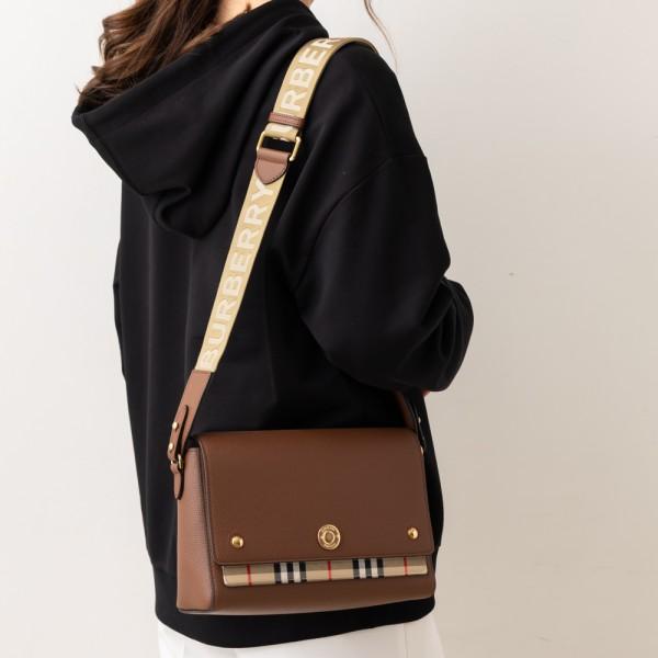 BURBERRY バーバリー ショルダーバッグ ノート ブラウン BURBERRY バーバリー ショルダーバッグ ノート ブラウン