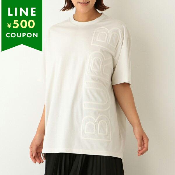 BURBERRY バーバリー Tシャツ トップス 半袖カットソー ホワイト 