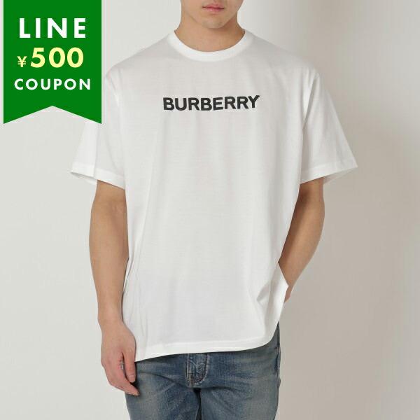 バーバリー ホワイト Tシャツ S バーバリー BURBERRY Tシャツ 半袖カットソー トップス ホワイト