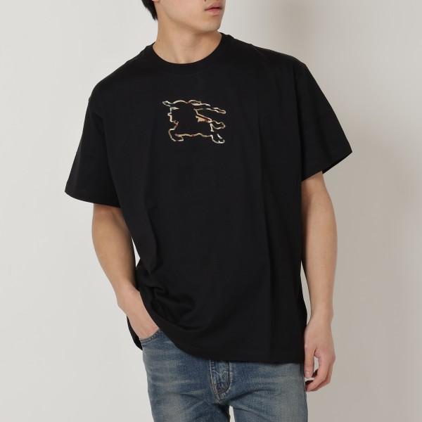 BURBERRY バーバリー Tシャツ カットソー ブラック メンズ BURBERRY バーバリー Tシャツ カットソー ブラック メンズ