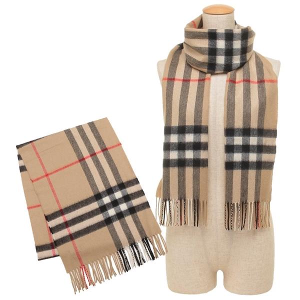BURBERRY（バーバリー） マフラー ジャイアントチェック ベージュ