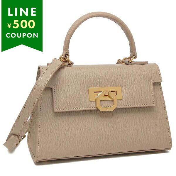 カルボッティ ハンドバッグ ショルダーバッグ エレナ ベージュ  