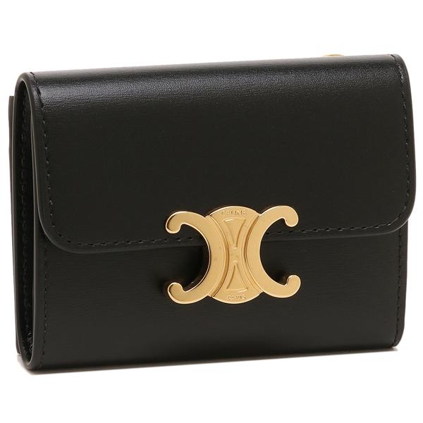 【CELINE】トリオンフ ブラック 三つ折り財布 楽天市場】CELINE セリーヌ コンパクトウォレット トリオンフ 三