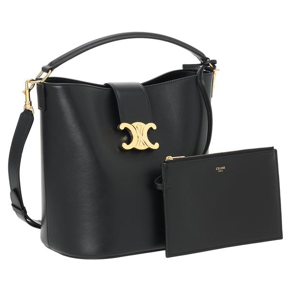CELINE トリオンフ ショルダー トートバッグ CELINE（セリーヌ） ハンドバッグ ショルダーバッグ ミディアム