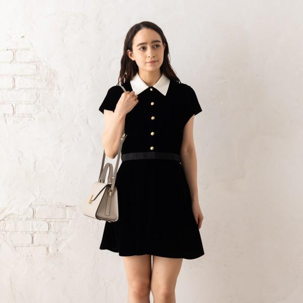 CELINE セリーヌ ワンピース ブラック レディース 2R07J353F CELINE セリーヌ ワンピース ブラック レディース 2R07J353F