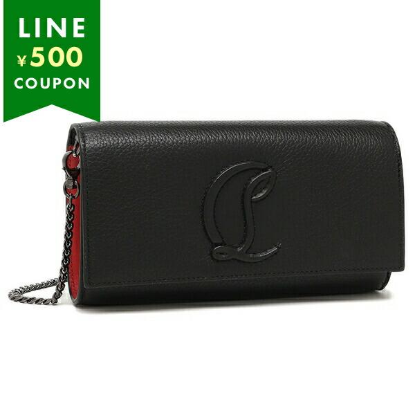 Christian Louboutin クリスチャンルブタン 長財布 レッド レディース  