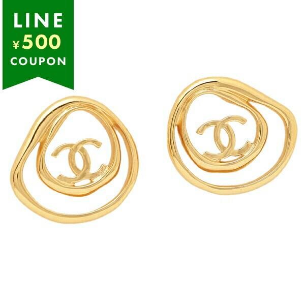CHANEL シャネル ピアス ココマーク CCマーク ゴールド レディース 