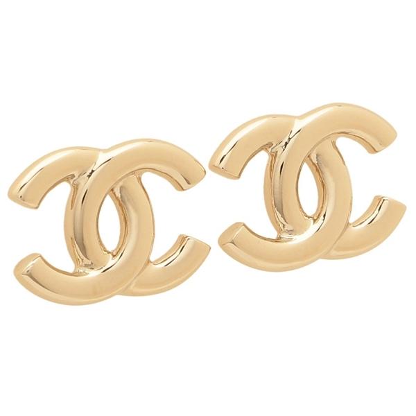 CHANEL シャネル ピアス ココマーク CCマーク スタッズ ゴールド CHANEL シャネル ピアス ココマーク CCマーク スタッズ ゴールド