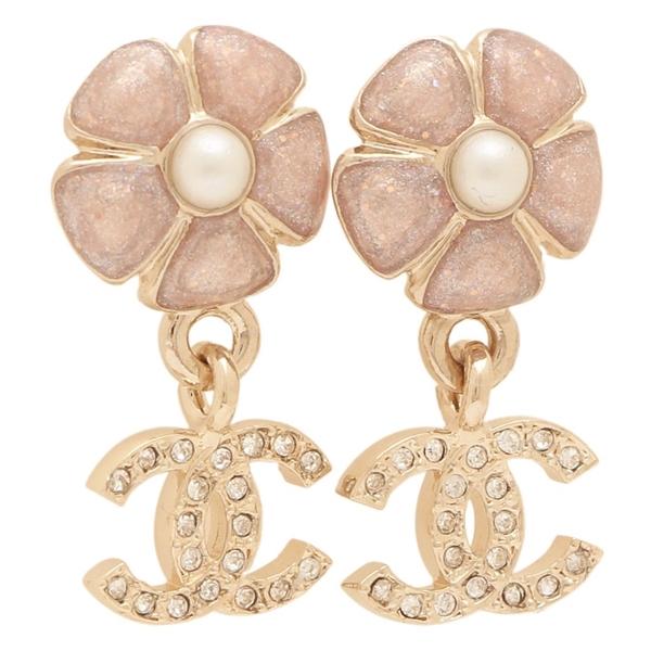 CHANEL（シャネル） ピアス フラワーモチーフ 花 CCマーク ココマーク