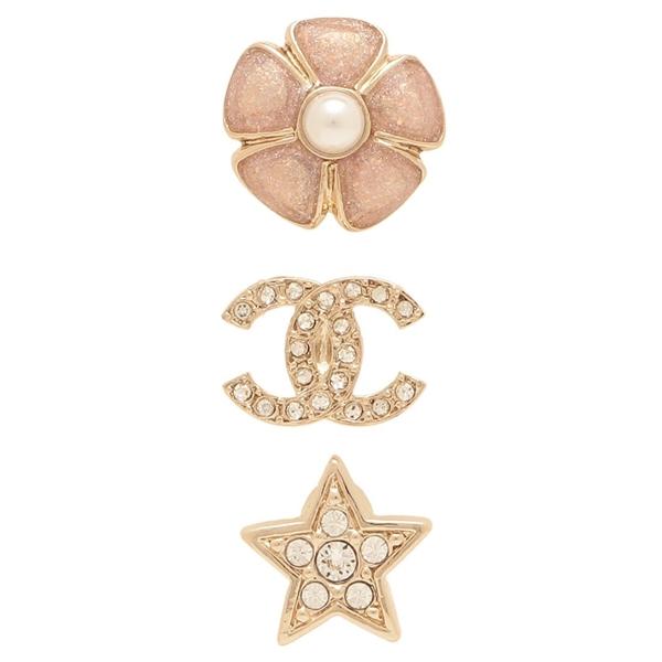 CHANEL（シャネル） ピアス フラワーモチーフ 花 スター 星 CCマーク