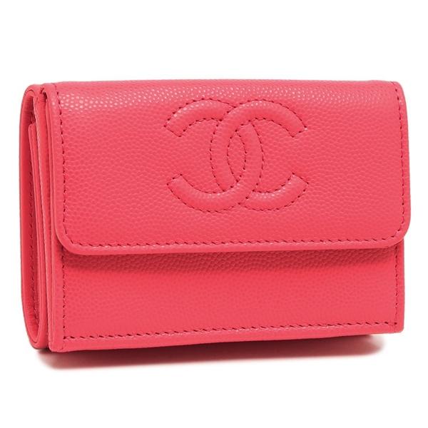 CHANEL（シャネル） 三つ折り財布 ミニ財布 CCマーク ココマーク