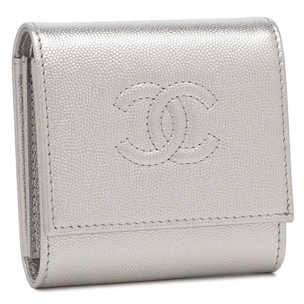 CHANEL 二つ折り財布　ミニ財布　ココボタン　ココマーク CHANEL 二つ折り財布 ミニ財布 ココボタン ココマーク 小物