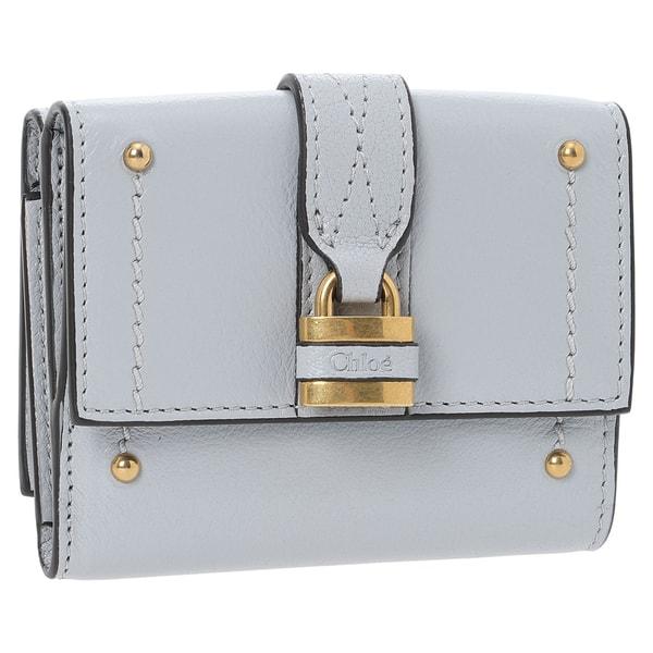クロエ 三つ折り財布 パディントン ミニ財布 ブルー レディース CHLOE CH26SP914 O37 4A5