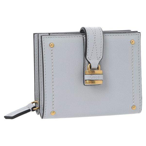 クロエ 二つ折り財布 パディントン ミニ財布 ブルー レディース CHLOE CH26SP916 O37 4A5