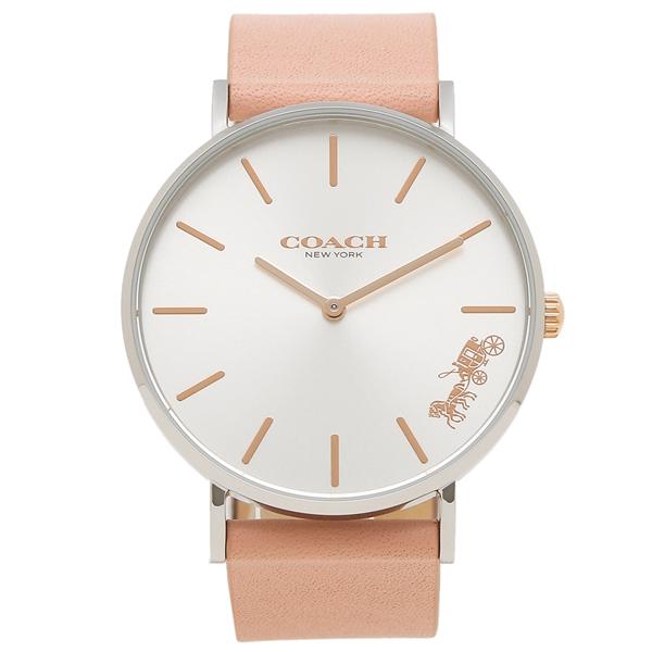 P10 還元 4 18 時 24時 コーチ 腕時計 レディース Coach ピンク シルバー Co Axes 通販 Yahoo ショッピング