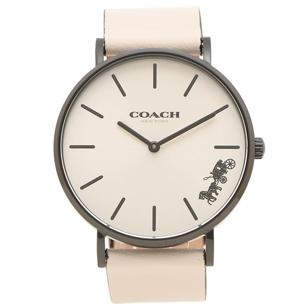 P10 還元 4 1 時 24時 コーチ 腕時計 レディース Perry ペリー 36mm Coach ホワイト Co Axes 通販 Yahoo ショッピング