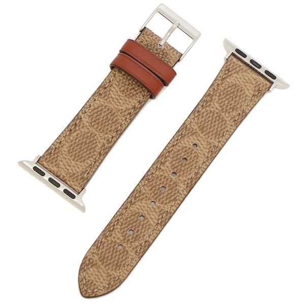 コーチ 時計用ベルト レディース アップルウォッチ 交換バンド 替えベルト 38mm 40mm 対応 ブラウン Coach レザー Co Axes アクセス Yahoo 店 通販 Yahoo ショッピング