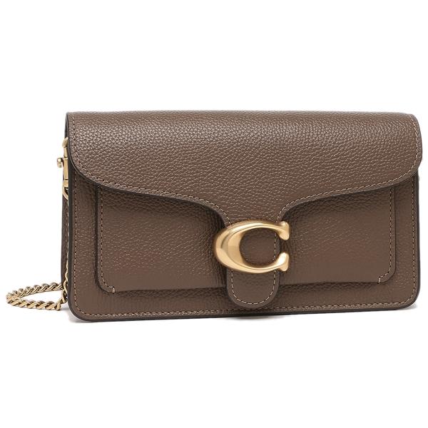COACH コーチ ショルダーバッグ クラッチバッグ タビー ブラウン 