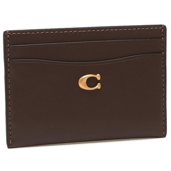 コーチ カードケース エッセンシャル カードケース ブラウン レディース COACH CM435 B4MPL COACH（コーチ） カードケース エッセンシャル カードケース ブラウン