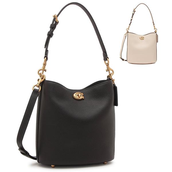 COACH（コーチ） ショルダーバッグ ウィロウ ソフト バケット バッグ