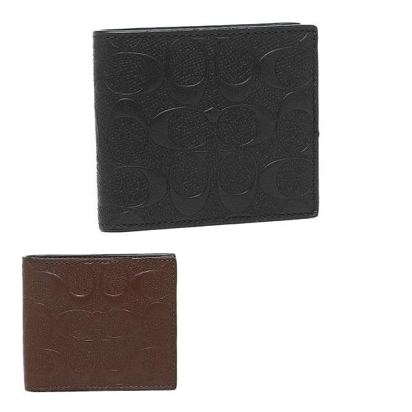 コーチ アウトレット 二つ折り財布 シグネチャー ミニ財布 メンズ Coach F Co Coach47 Axes 通販 Yahoo ショッピング