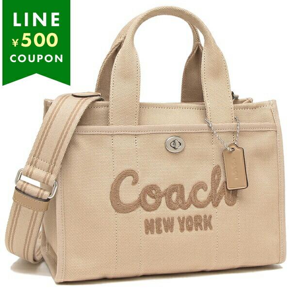 COACH コーチ ハンドバッグ トートバッグ カーゴ ベージュ レディース 
