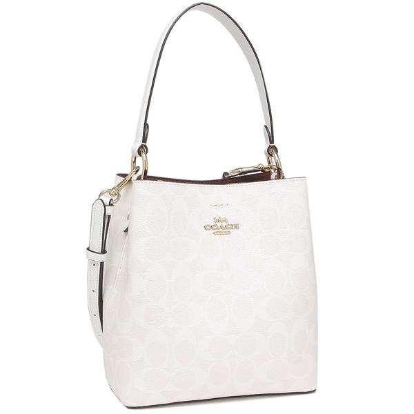 コーチ Coach ハンドバッグ ショルダーバッグ Signature バケットバッグ ホワイト レディース 2312 Imrff アウトレット Co F2312 Imrff Axes アクセス Yahoo 店 通販 Yahoo ショッピング