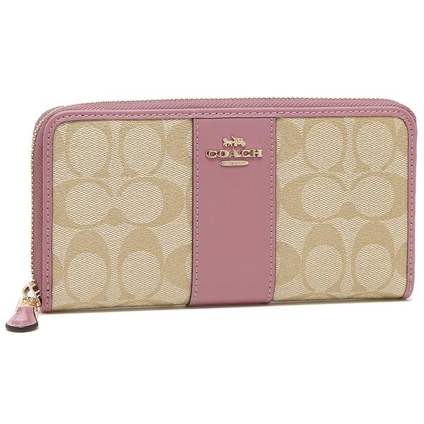 P10 還元 4 18 時 24時 コーチ 長財布 アウトレット レディース Coach Imr6d ライトカーキ ピンク Co F Imr6d Axes 通販 Yahoo ショッピング
