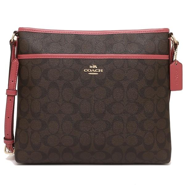 コーチ ショルダーバッグ COACH シグネチャー バッグ レッド F58297 COACH（コーチ） シグネチャー ショルダーバッグ ロゴ 斜め掛け