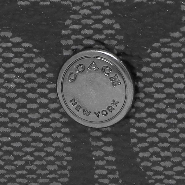 コーチ 三つ折り財布 アウトレット シグネチャーキャンバス ミニ財布  