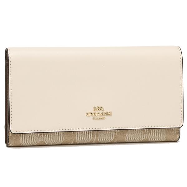 P10 還元 4 18 時 24時 コーチ 長財布 アウトレット レディース Coach F024 Imdqc ライトカーキ ホワイト Co F024 Imdqc Axes 通販 Yahoo ショッピング