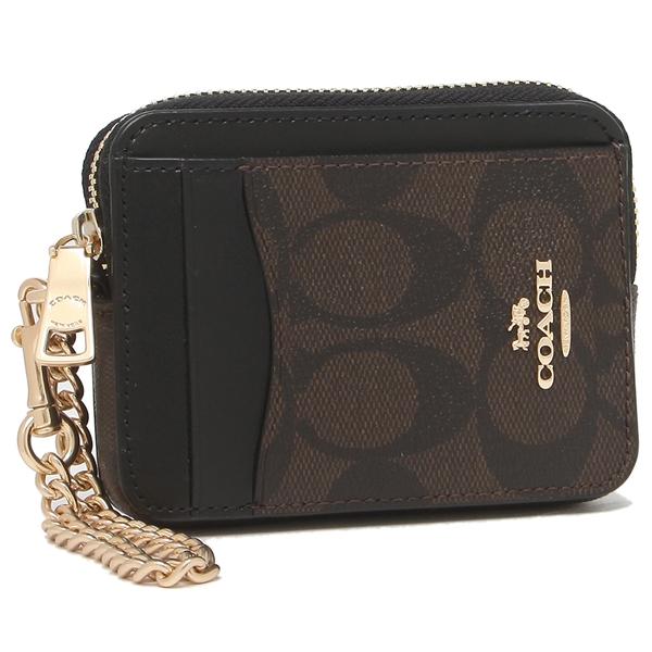 P10 還元 4 4 時 4 5 2時 コーチ カードケース アウトレット レディース Coach C0058 Im Brown Black ブラウン ブラック Co Fc0058 Imbrbk Axes 通販 Yahoo ショッピング