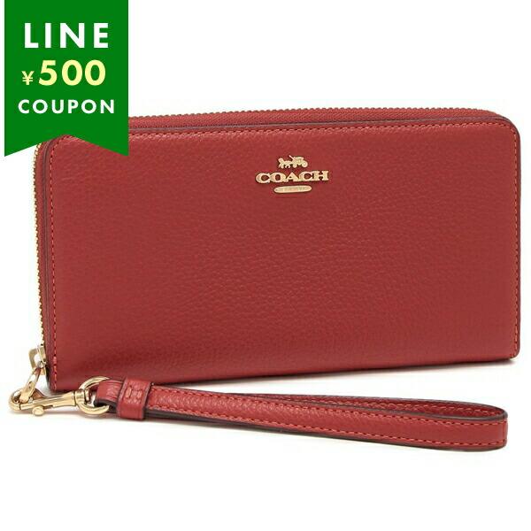 COACH コーチ 長財布 ロング ジップ アラウンド ウォレット レディース  