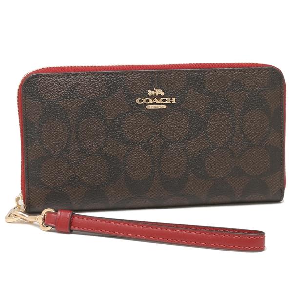 保存版】 コーチ COACH 長財布 財布 c-5 ダークブラウン c4452