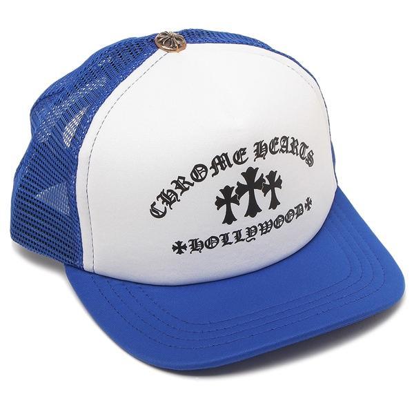 CHROME HEARTS クロムハーツ 帽子 メッシュキャップ ブルー CHROME HEARTS クロムハーツ 帽子 メッシュキャップ ブルー