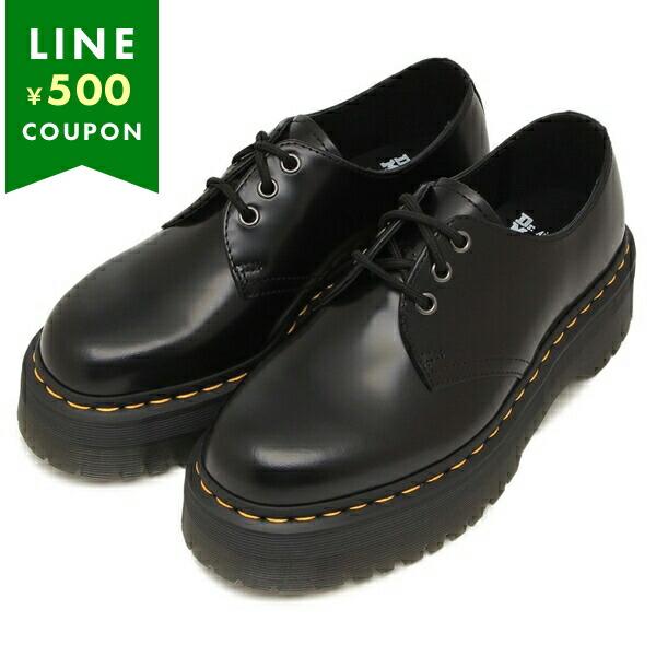 Dr. Martens ブラックローファー 厚底 Dr. Martens ブラック ローファー 厚底