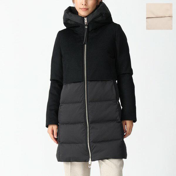 DUNO（デュノ） ダウンコート ダウンジャケット バロン ウール 切替