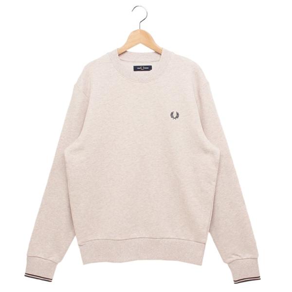 フレッドペリー スウェット トレーナー ホワイト グレー メンズ レディース ユニセックス FRED PERRY M7535 W50 FRED PERRY（フレッドペリー） スウェット トレーナー ホワイト グレー