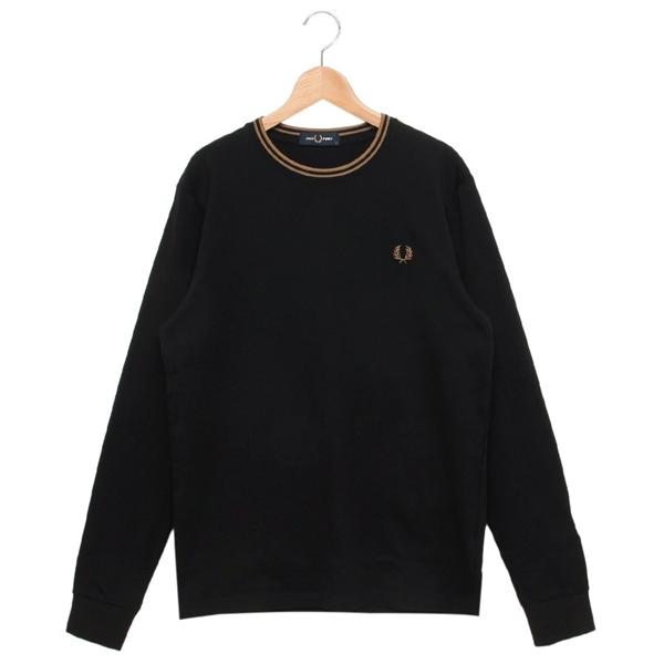 FRED PERRY M9602 ロングスリーブTシャツ BLACK(184) FRED PERRY（フレッドペリー） Tシャツ カットソー ロンT ロングT
