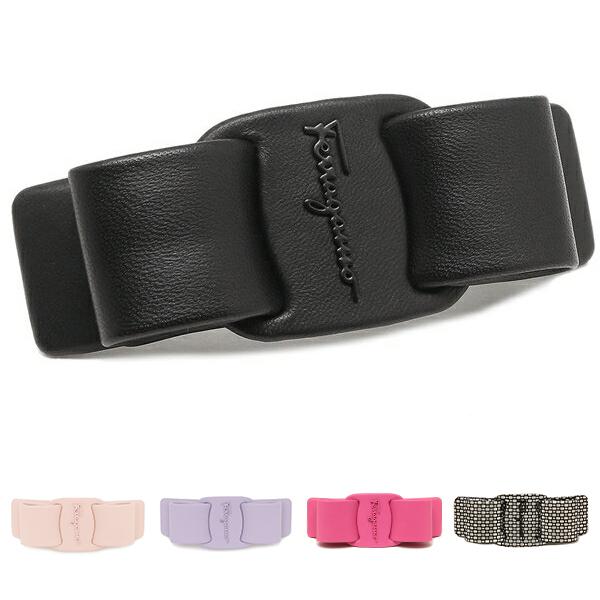 フェラガモ　ヴァラリボン　ヴィヴァボウ　スエード バレッタ FERRAGAMO フェラガモ バレッタ アクセサリー ヴィヴァボウ ヘア