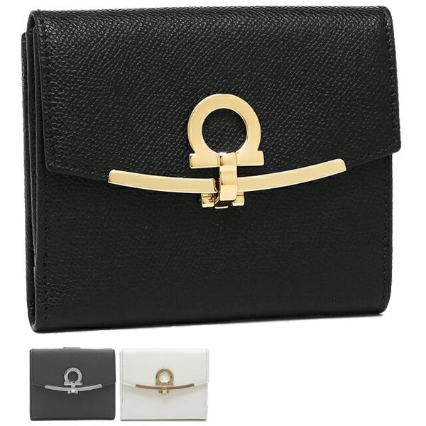 FERRAGAMO フェラガモ 二つ折り財布 ガンチーノクリップ FERRAGAMO フェラガモ 二つ折り財布 ガンチーノクリップ