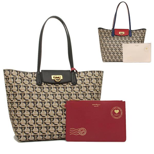 FERRAGAMO フェラガモ トートバッグ オールガンチーニ