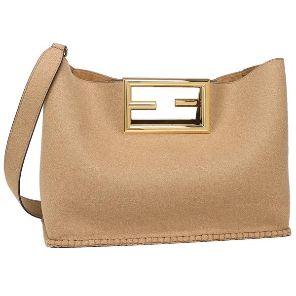 FENDI フェンディ ハンドバッグ ショルダーバッグ ウェイ フランネル 
