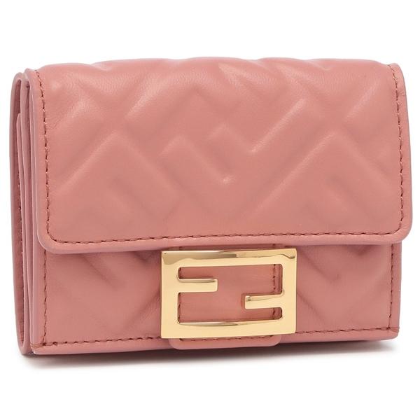 フェンディ★フォトフレーム★木製★茶色×ピンク系★未使用美品★箱付き★希少品 楽天市場】フェンディ FENDI (8M0480 ALV4) FFダイヤモンド三つ折り